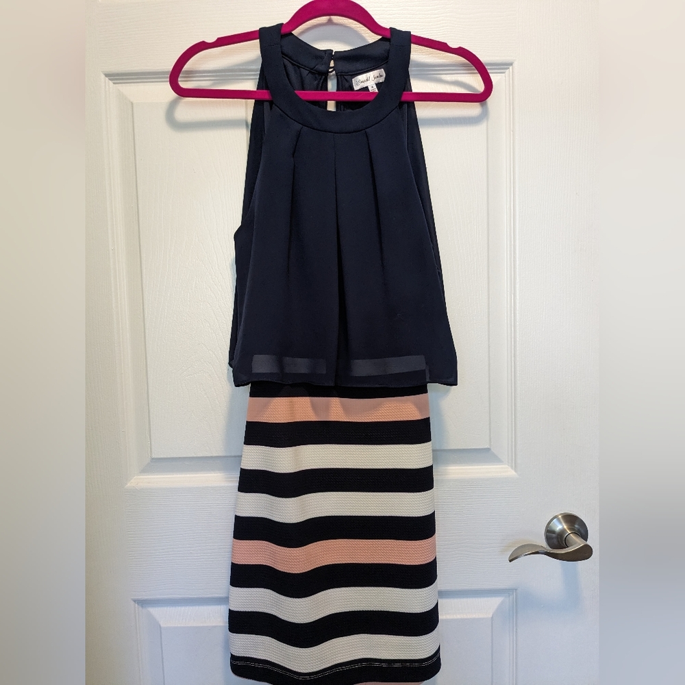 NWT Emerald Sundae Chiffon Sleeveless Dress Size M